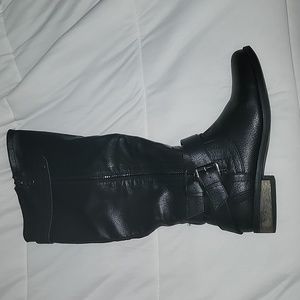 Like new knee high black boots